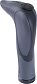 Chwyty kierownicy z rogami ASTER 130mm czarno/szar - 2
